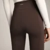 High Rise Warm Flare Trousers with Pockets High Rise Warm Flare Trousers with Pockets