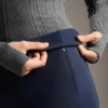 High Rise Warm Flare Trousers with Pockets High Rise Warm Flare Trousers with Pockets