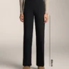 High-Rise Warm Straight-Leg Trousers High-Rise Warm Straight-Leg Trousers