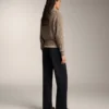 High-Rise Warm Straight-Leg Trousers High-Rise Warm Straight-Leg Trousers