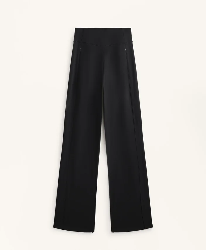 High-Rise Warm Straight-Leg Trousers High-Rise Warm Straight-Leg Trousers