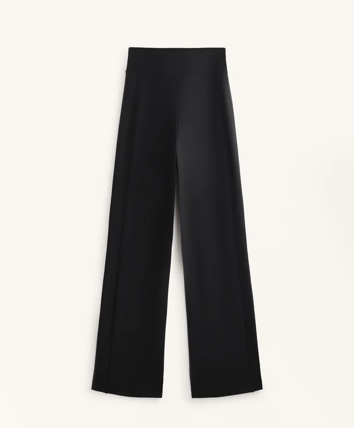 High-Rise Warm Straight-Leg Trousers High-Rise Warm Straight-Leg Trousers