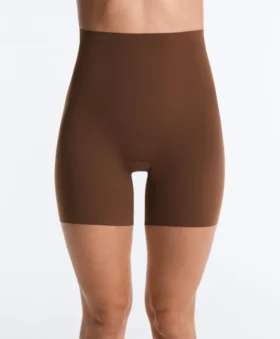 High-Waisted Invisible Laser-Cut Biker Leggings