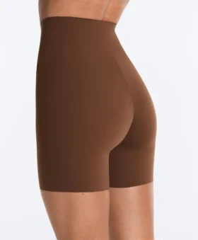High-Waisted Invisible Laser-Cut Biker Leggings