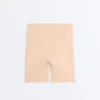 High-Waisted Polyamide Blend Invisible Medium Support Biker Shorts