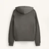 Hooded Jacket with Rib Details with Brushed Modal Hooded Jacket with Rib Details with Brushed Modal