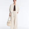 Hooded Piqué Cotton Jacket Hooded Piqué Cotton Jacket