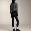 Houndstooth Print Knit Jacket Houndstooth Print Knit Jacket