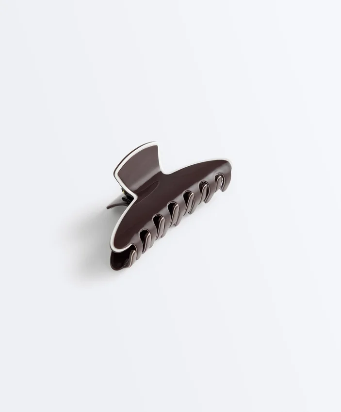 Large Hair Claw with Piping Large Hair Claw with Piping