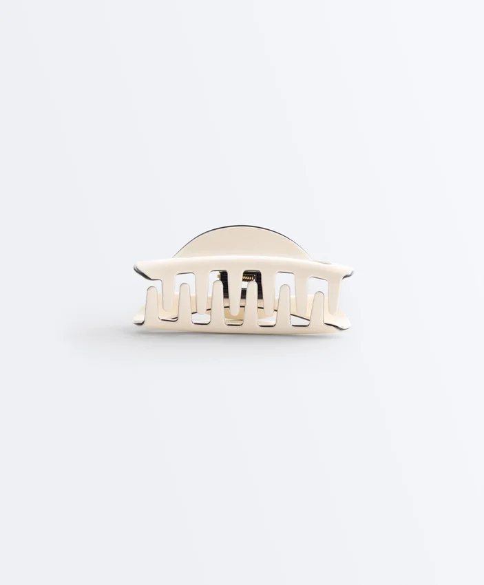 Large Hair Clip with Piping Large Hair Clip with Piping