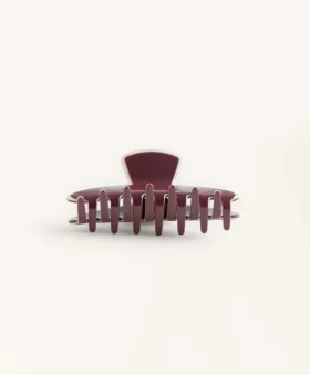 Large Hair Clip with Piping