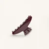 Large Hair Clip with Piping Large Hair Clip with Piping