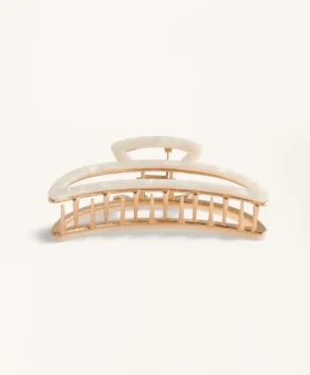 Large Metallic Hair Clip