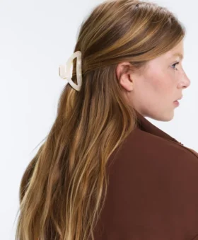Large Metallic Hair Clip