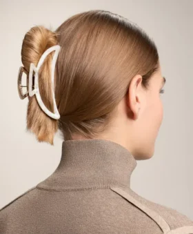 Large Metallic Hair Clip