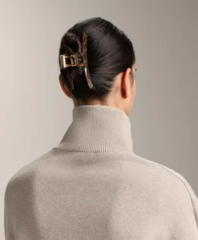 Large Metallic Hair Clip