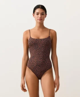 Leopard Print Swimsuit