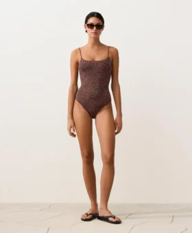 Leopard Print Swimsuit