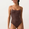 Leopard Print Swimsuit