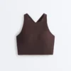 Light Touch Crossover Back Tank Top Light Touch Crossover Back Tank Top