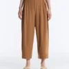 Light Touch High-Rise Long Barrel Trousers Light Touch High-Rise Long Barrel Trousers
