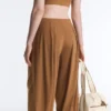 Light Touch High-Rise Long Barrel Trousers Light Touch High-Rise Long Barrel Trousers