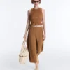 Light Touch High-Rise Long Barrel Trousers Light Touch High-Rise Long Barrel Trousers