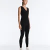 Light Touch V-Neck Jumpsuit