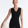 Light Touch V-Neck Jumpsuit