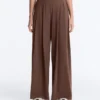 Light Touch Wide-Leg Trousers with Darts Light Touch Wide-Leg Trousers with Darts