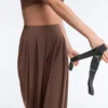 Light Touch Wide-Leg Trousers with Darts Light Touch Wide-Leg Trousers with Darts