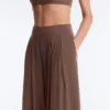 Light Touch Wide-Leg Trousers with Darts Light Touch Wide-Leg Trousers with Darts