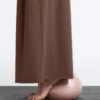 Light Touch Wide-Leg Trousers with Darts Light Touch Wide-Leg Trousers with Darts