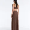 Light Touch Wide-Leg Trousers with Darts Light Touch Wide-Leg Trousers with Darts
