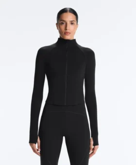 Light Warm Technical Jacket with Seams