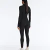 Light Warm Technical Jacket with Seams