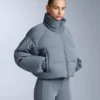 Lightweight 80% Down and 20% Minardi Piume Ski Water-Resistant Short Jacket Lightweight 80% Down and 20% Minardi Piume Ski Water-Resistant Short Jacket