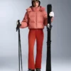 Lightweight 80% Down and 20% Minardi Piume Ski Water-Resistant Short Jacket Lightweight 80% Down and 20% Minardi Piume Ski Water-Resistant Short Jacket