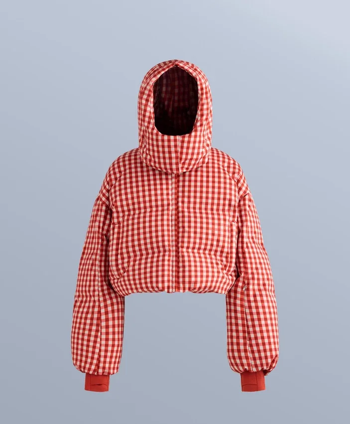 Lightweight 80% Down and 20% Minardi Piume Ski Water-Resistant Short Jacket Lightweight 80% Down and 20% Minardi Piume Ski Water-Resistant Short Jacket