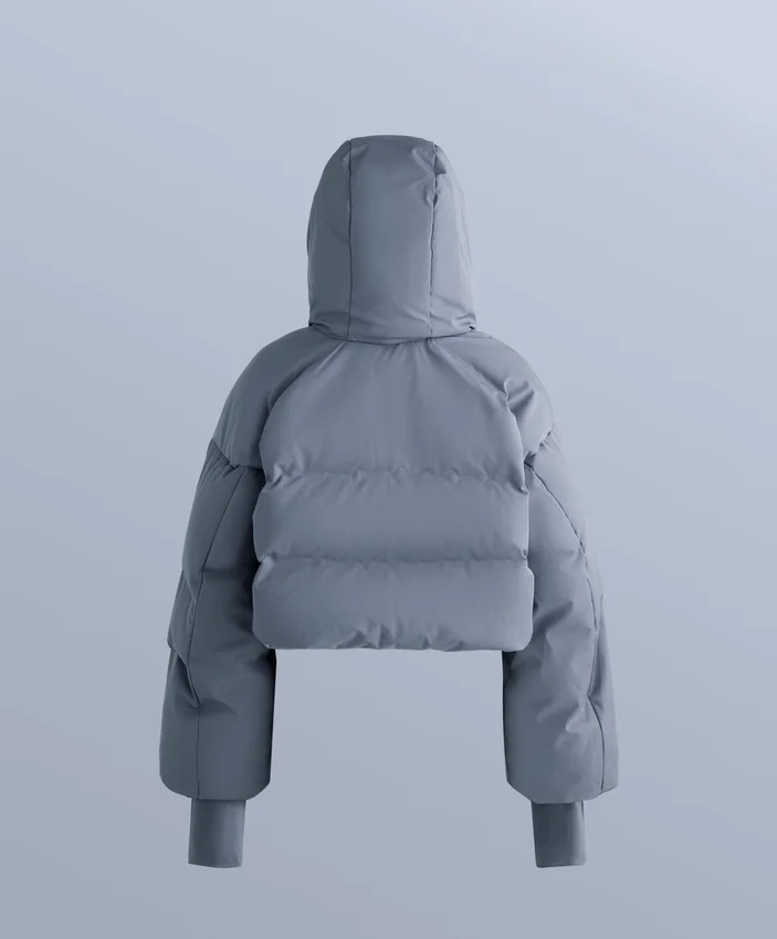Lightweight 80% Down and 20% Minardi Piume Ski Water-Resistant Short Jacket Lightweight 80% Down and 20% Minardi Piume Ski Water-Resistant Short Jacket