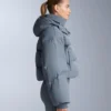 Lightweight 80% Down and 20% Minardi Piume Ski Water-Resistant Short Jacket Lightweight 80% Down and 20% Minardi Piume Ski Water-Resistant Short Jacket