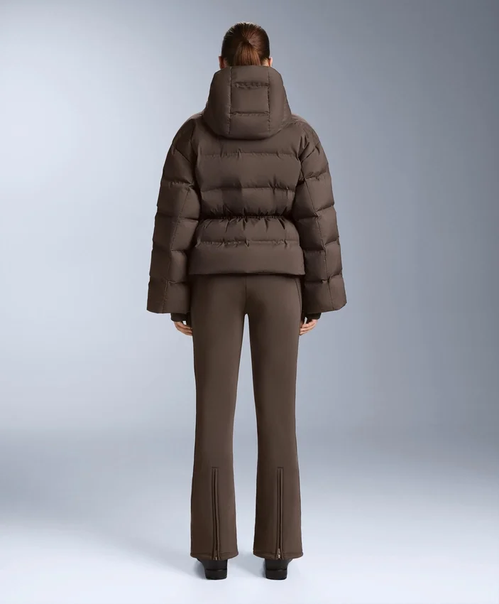 Lightweight Padded Jacket with 80% Down and 20% Minardi Piume Ski Water-Resistant Filling Lightweight Padded Jacket with 80% Down and 20% Minardi Piume Ski Water-Resistant Filling