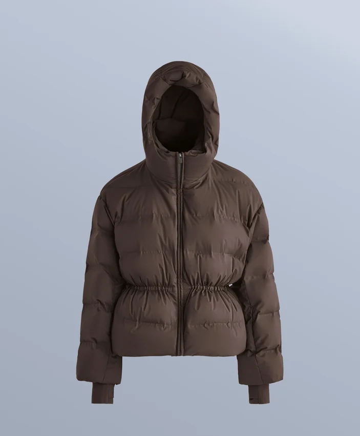 Lightweight Padded Jacket with 80% Down and 20% Minardi Piume Ski Water-Resistant Filling Lightweight Padded Jacket with 80% Down and 20% Minardi Piume Ski Water-Resistant Filling