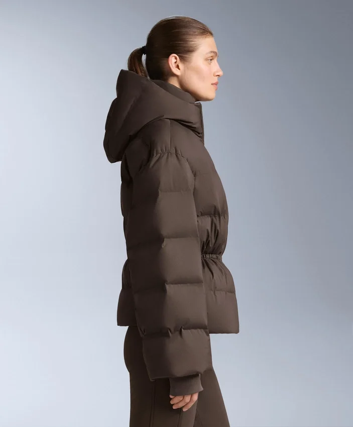 Lightweight Padded Jacket with 80% Down and 20% Minardi Piume Ski Water-Resistant Filling Lightweight Padded Jacket with 80% Down and 20% Minardi Piume Ski Water-Resistant Filling
