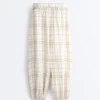 Linen and Lyocell Blend Bloomer Trousers Linen and Lyocell Blend Bloomer Trousers
