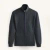 Long Asymmetrical Stripe Jacket with Modal Long Asymmetrical Stripe Jacket with Modal
