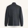 Long Asymmetrical Stripe Jacket with Modal Long Asymmetrical Stripe Jacket with Modal