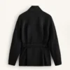 Long Belted Jacket with Brushed Modal Long Belted Jacket with Brushed Modal