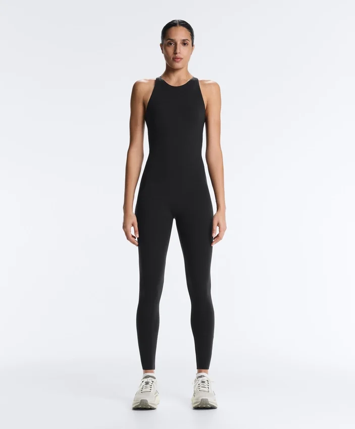 Long Compressive Halterneck Jumpsuit Long Compressive Halterneck Jumpsuit
