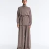 Long Corset Jacket with Soft-Touch Modal Belt Long Corset Jacket with Soft-Touch Modal Belt